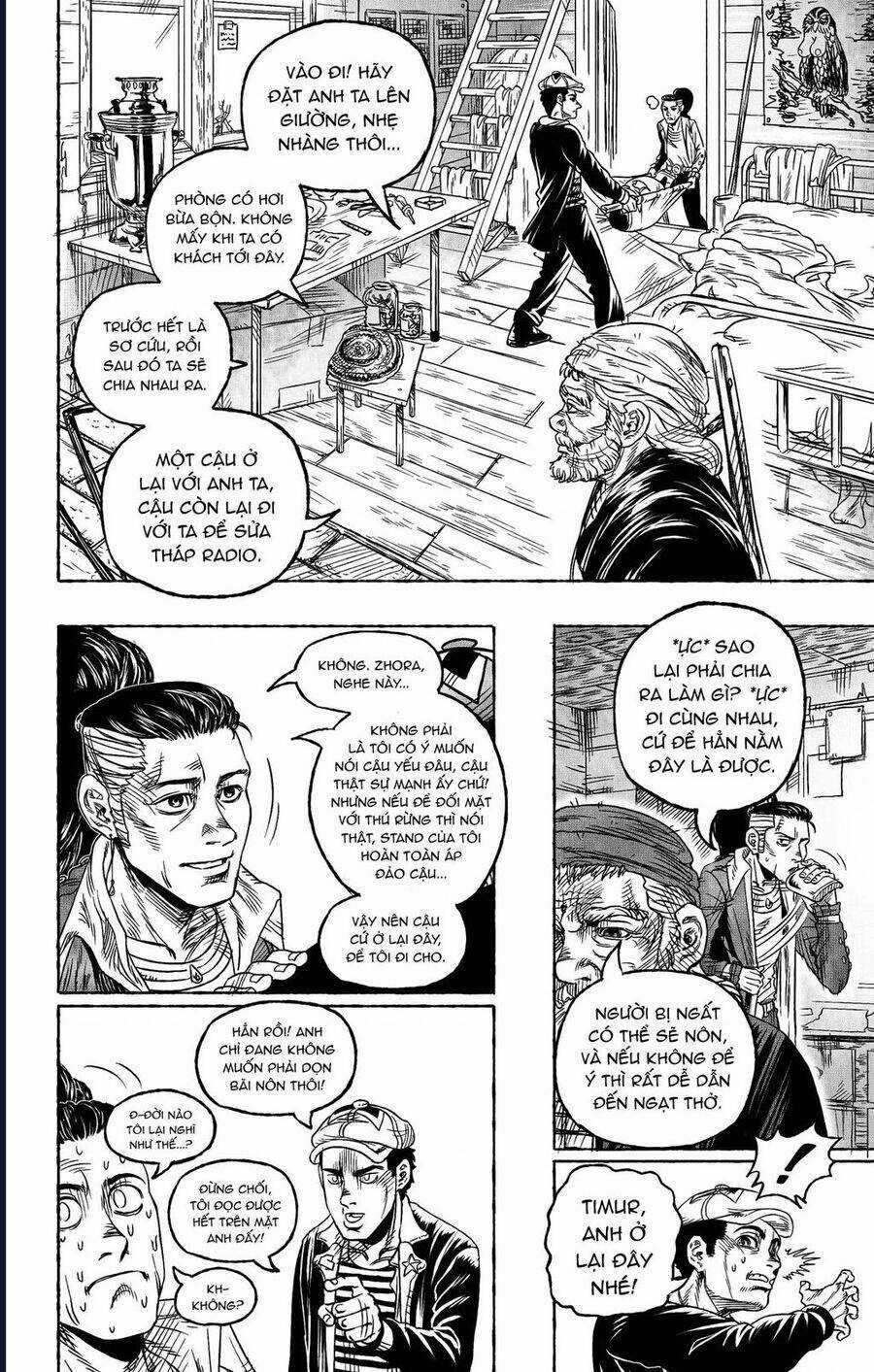 Jojo's Bizarre Adventure: Moscow Calling Chapter 14 trang 10