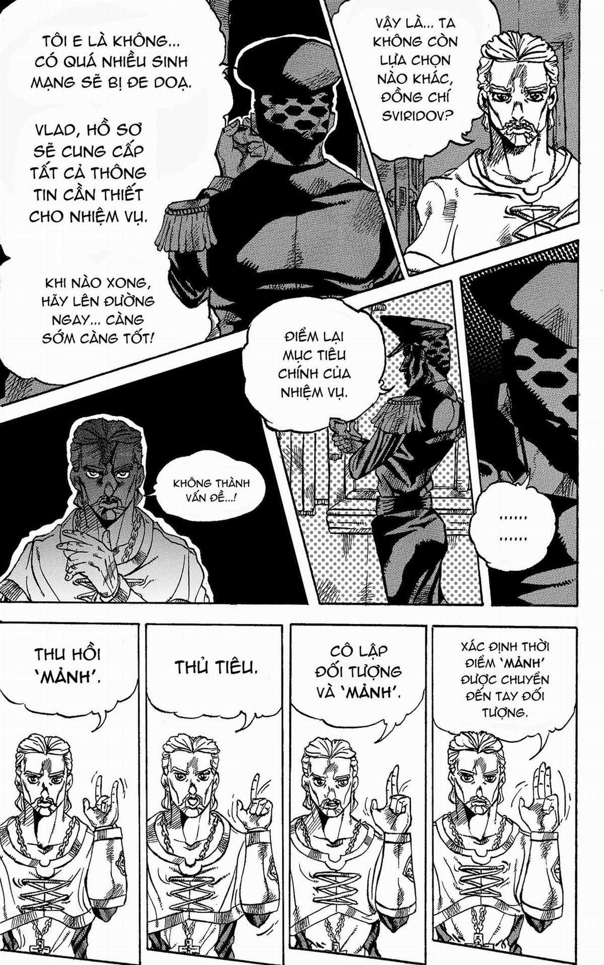 Jojo's Bizarre Adventure: Moscow Calling Chapter 5 trang 9