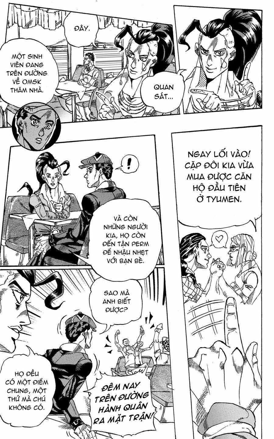 Jojo's Bizarre Adventure: Moscow Calling Chapter 6 trang 8