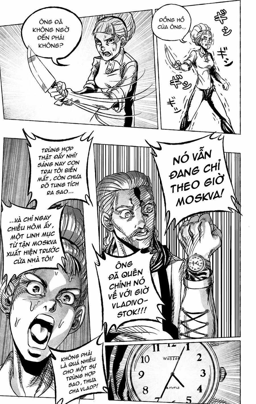 Jojo's Bizarre Adventure: Moscow Calling Chapter 9 trang 14