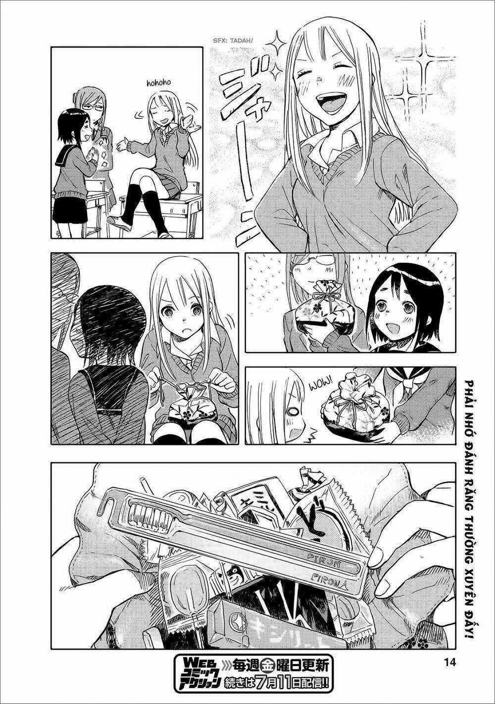 Joshi Kausei Chapter 17 trang 14