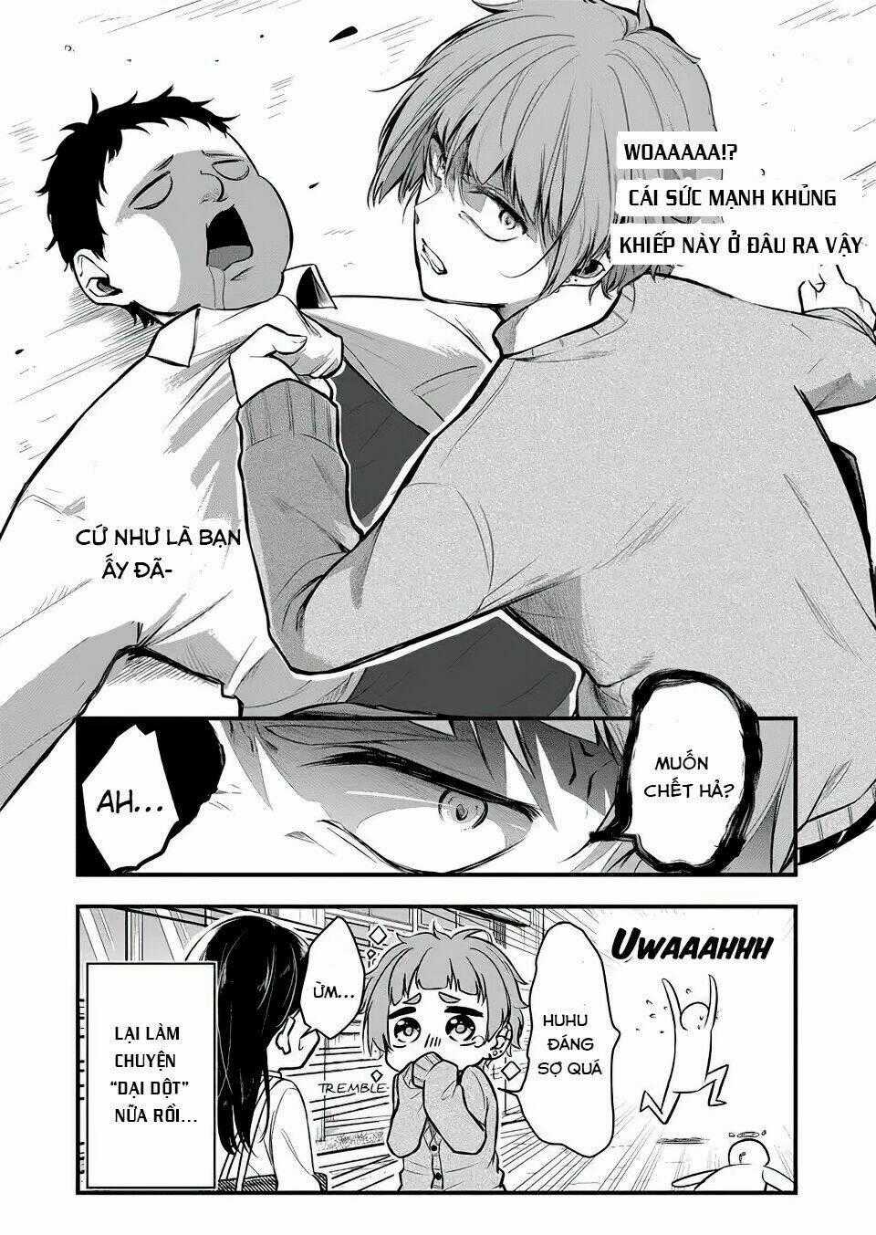 Joshiryoku Takamena Shishihara-Kun Chapter 1 trang 8