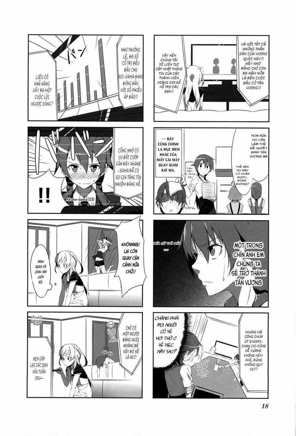Joukamachi no Dandelion Chapter 1 trang 15