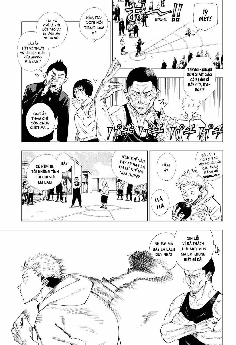 Jujutsu Kaisen - Chú Thuật Hồi Chiến Chapter 1 trang 13