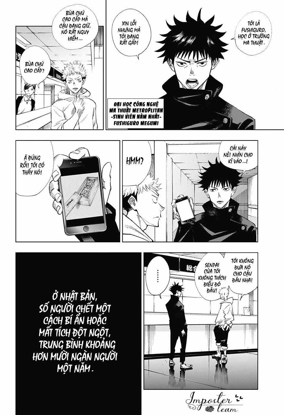Jujutsu Kaisen - Chú Thuật Hồi Chiến Chapter 1 trang 22