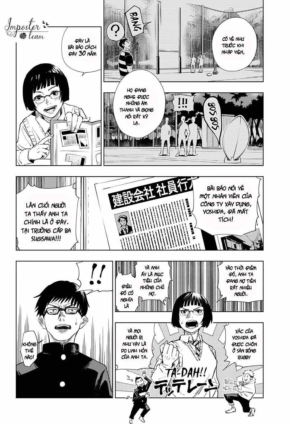 Jujutsu Kaisen - Chú Thuật Hồi Chiến Chapter 1 trang 8