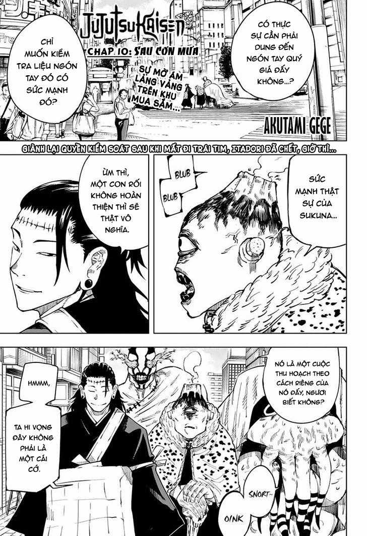 Jujutsu Kaisen - Chú Thuật Hồi Chiến Chapter 10 trang 2