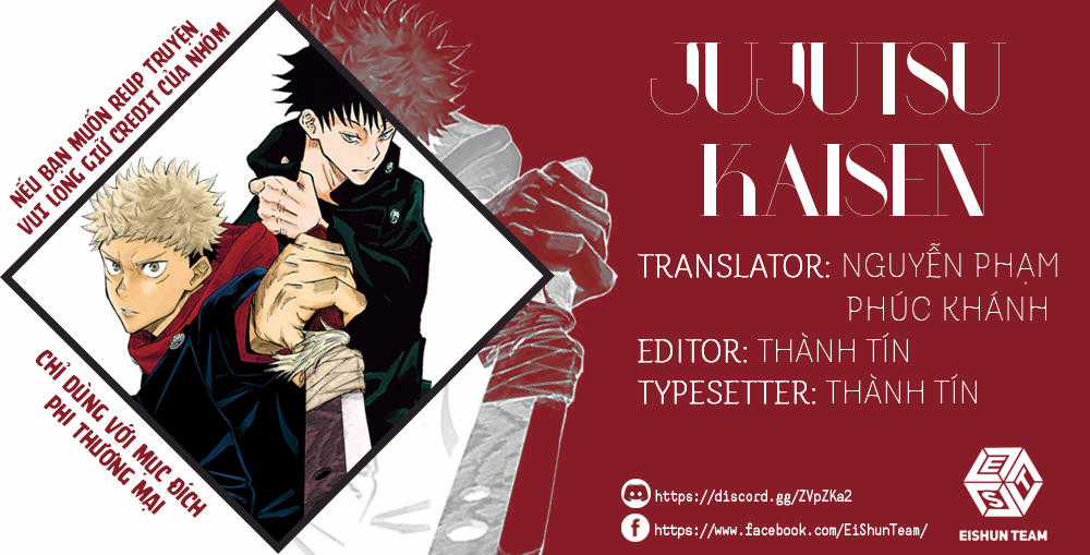 Jujutsu Kaisen - Chú Thuật Hồi Chiến Chapter 11 trang 0
