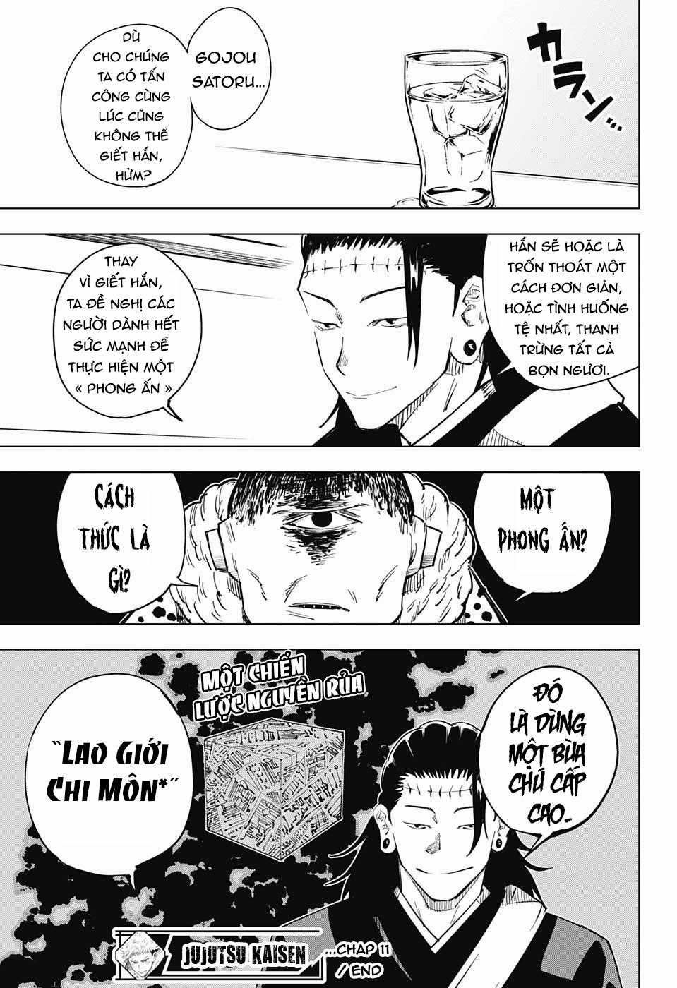 Jujutsu Kaisen - Chú Thuật Hồi Chiến Chapter 11 trang 19