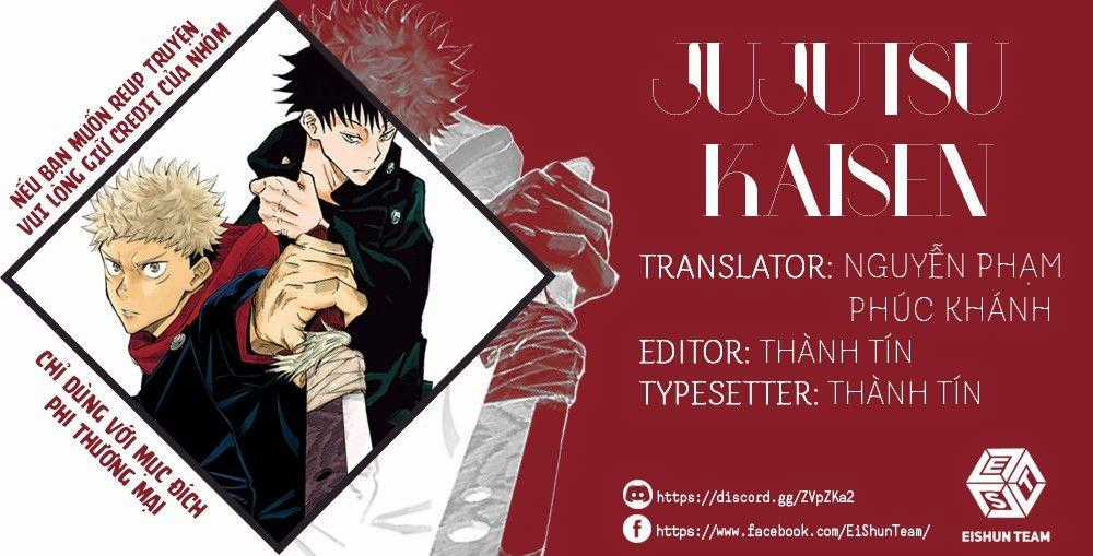 Jujutsu Kaisen - Chú Thuật Hồi Chiến Chapter 12 trang 0