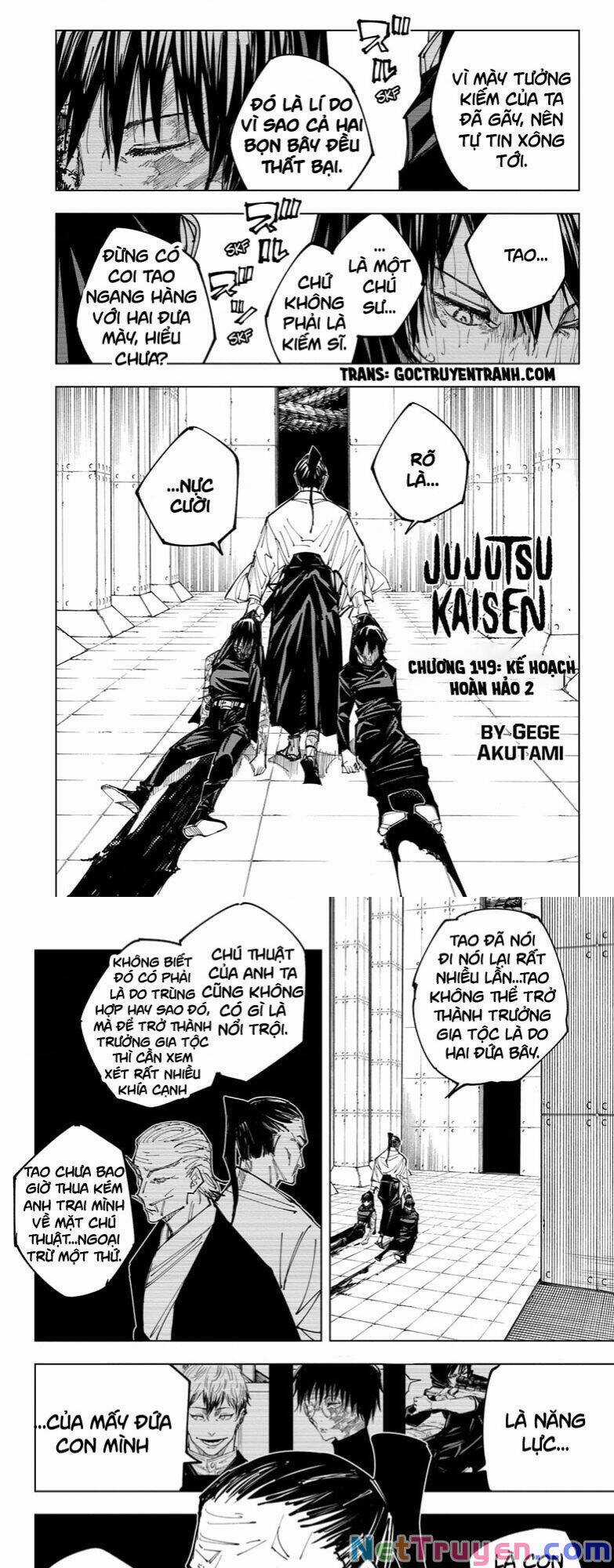 Jujutsu Kaisen - Chú Thuật Hồi Chiến Chapter 149 trang 0