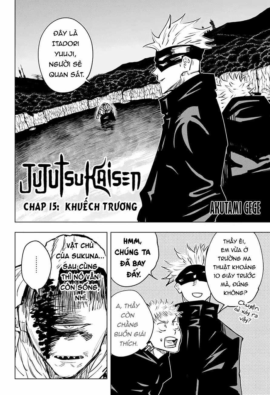 Jujutsu Kaisen - Chú Thuật Hồi Chiến Chapter 15 trang 5