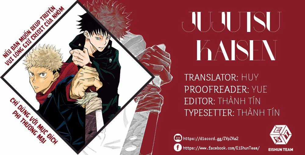 Jujutsu Kaisen - Chú Thuật Hồi Chiến Chapter 16 trang 1