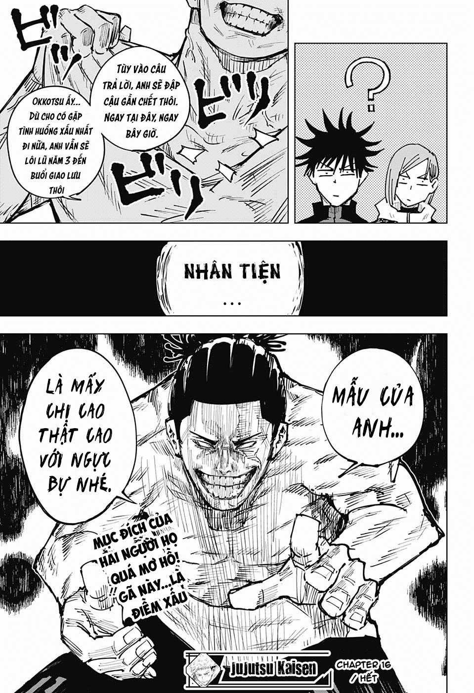 Jujutsu Kaisen - Chú Thuật Hồi Chiến Chapter 16 trang 21
