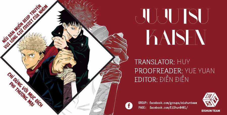 Jujutsu Kaisen - Chú Thuật Hồi Chiến Chapter 161 trang 1