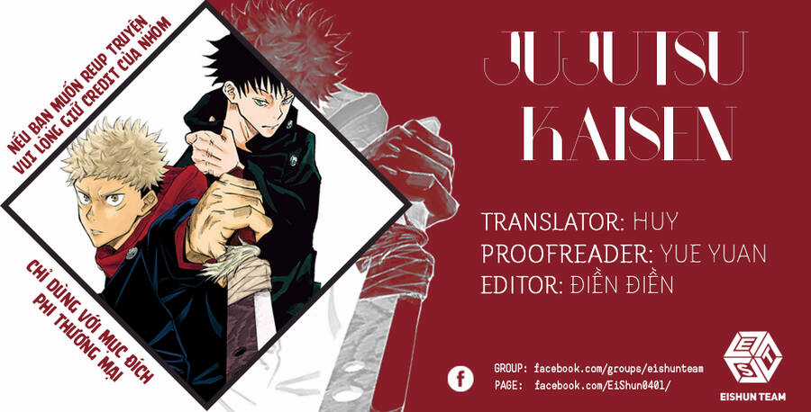 Jujutsu Kaisen - Chú Thuật Hồi Chiến Chapter 168.5 trang 1