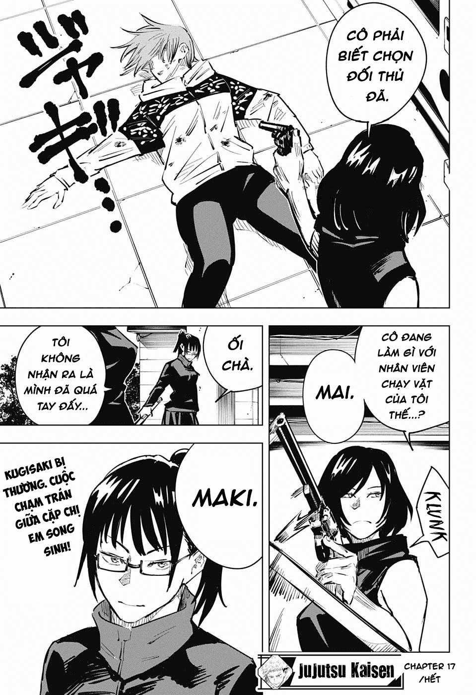 Jujutsu Kaisen - Chú Thuật Hồi Chiến Chapter 17 trang 20