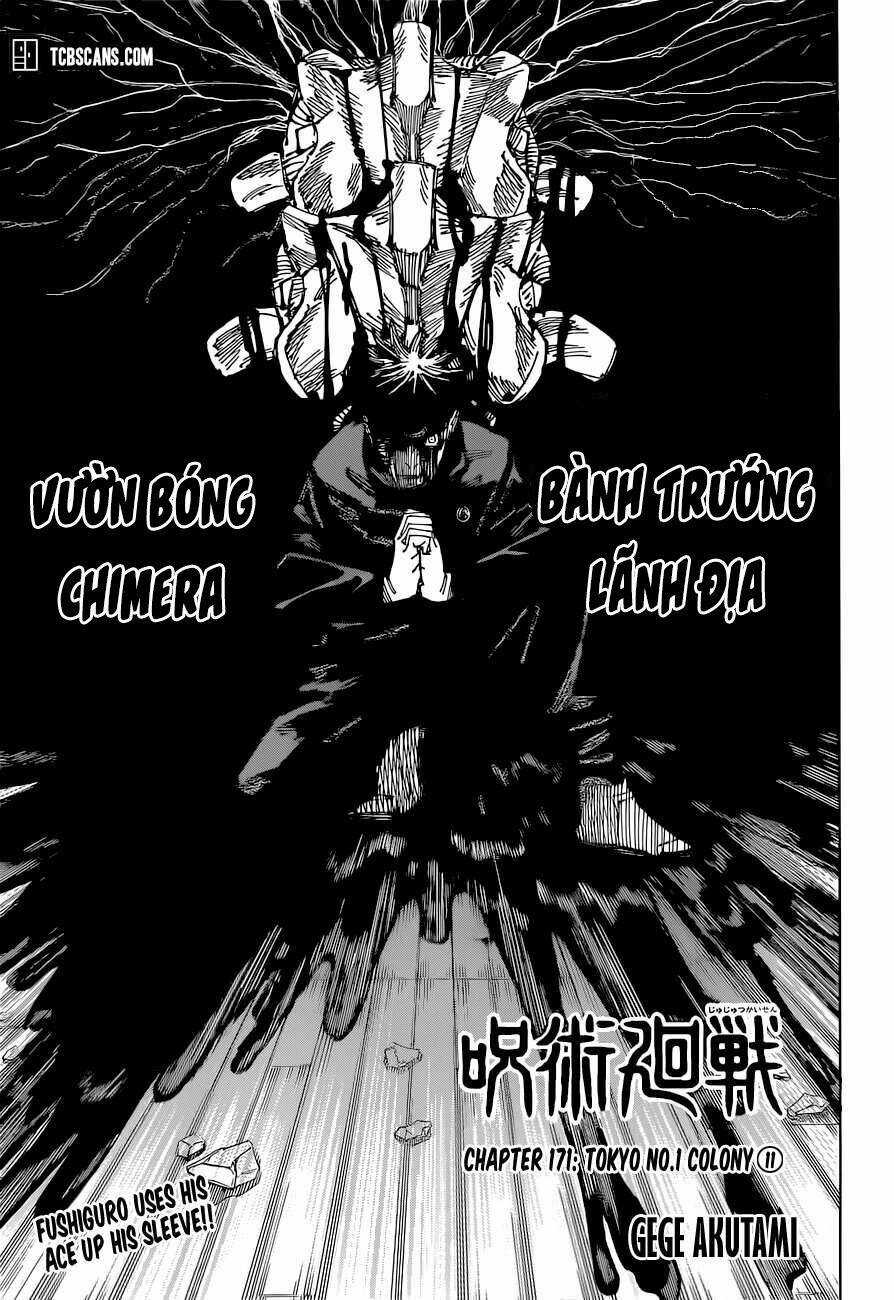 Jujutsu Kaisen - Chú Thuật Hồi Chiến Chapter 171 trang 0
