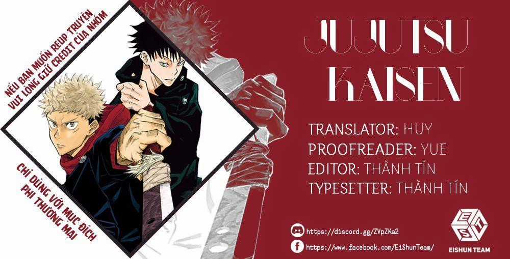 Jujutsu Kaisen - Chú Thuật Hồi Chiến Chapter 18 trang 1