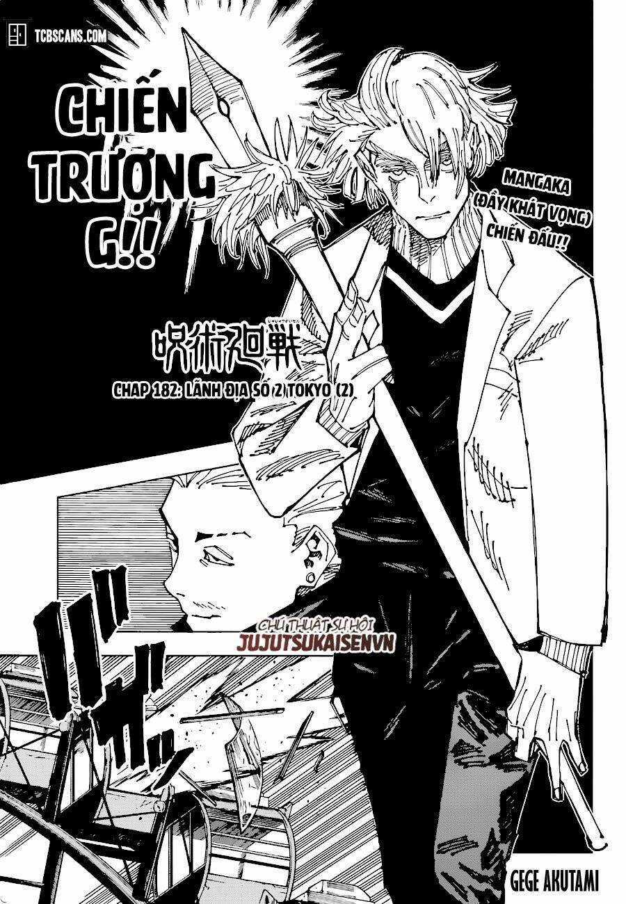 Jujutsu Kaisen - Chú Thuật Hồi Chiến Chapter 182 trang 0