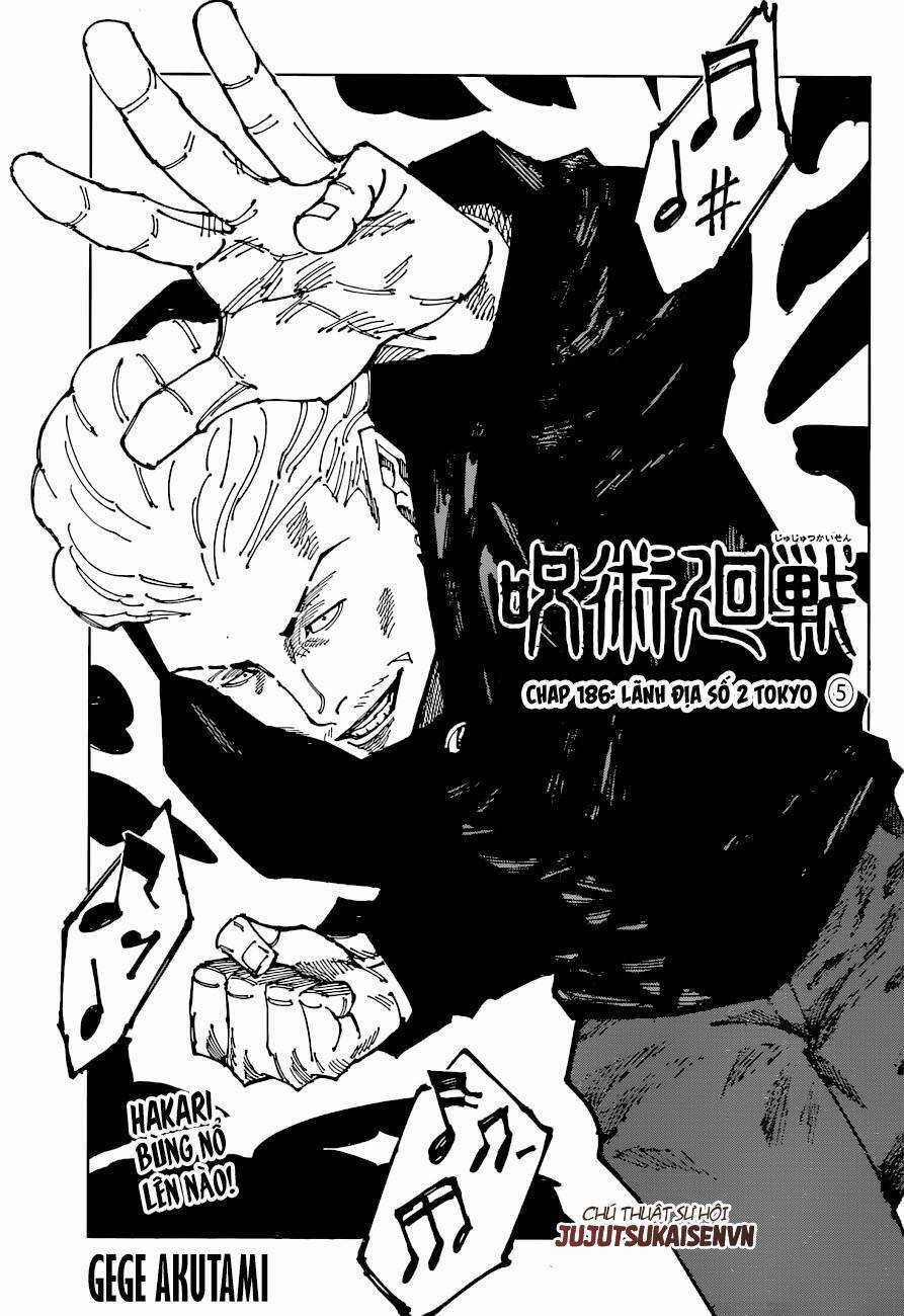 Jujutsu Kaisen - Chú Thuật Hồi Chiến Chapter 186 trang 0