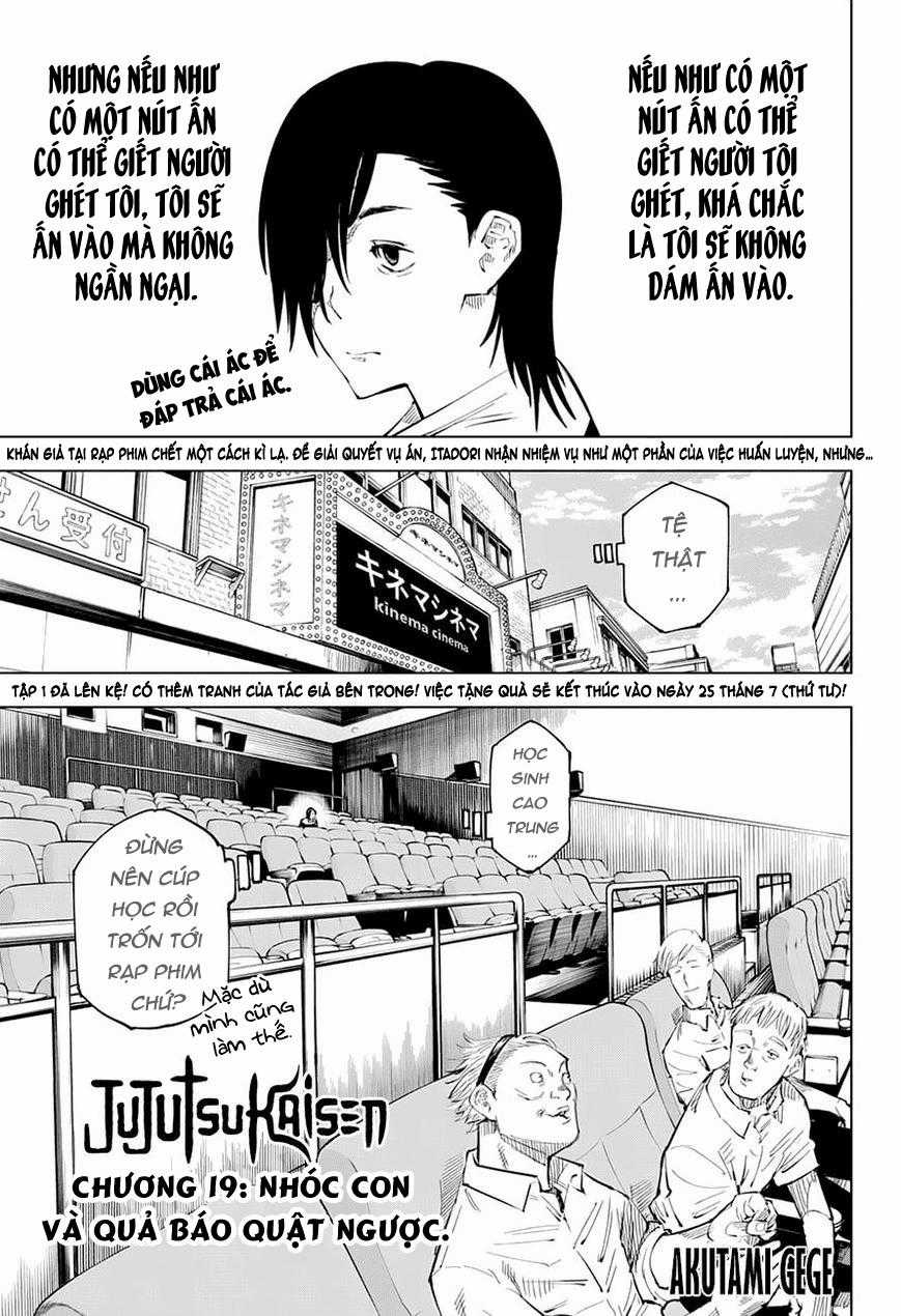 Jujutsu Kaisen - Chú Thuật Hồi Chiến Chapter 19 trang 2