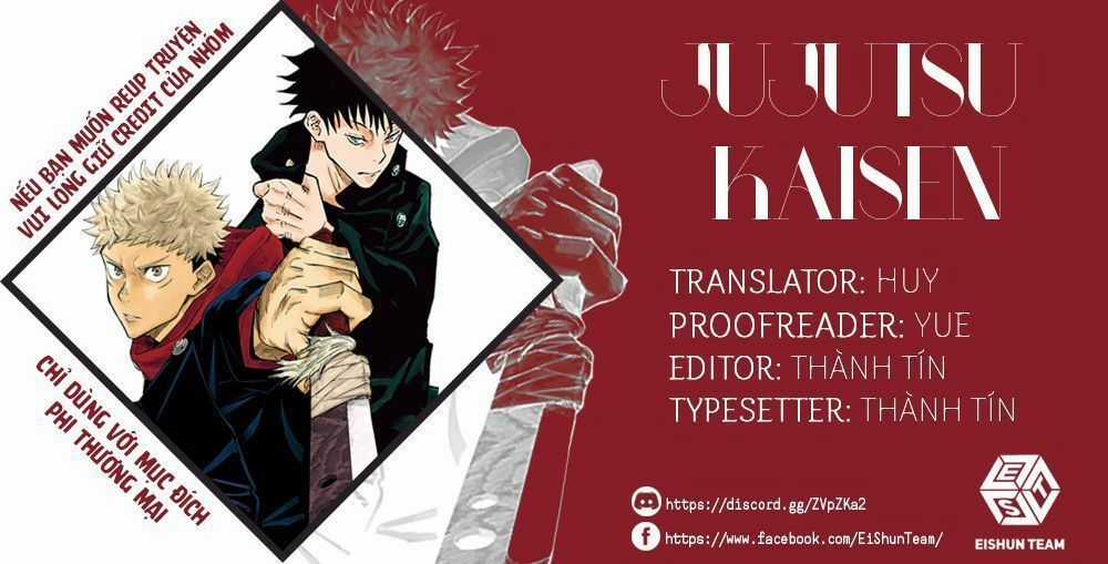 Jujutsu Kaisen - Chú Thuật Hồi Chiến Chapter 20 trang 1