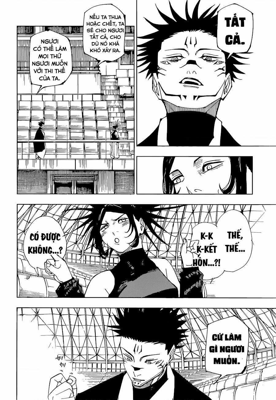 Jujutsu Kaisen - Chú Thuật Hồi Chiến Chapter 217 trang 6