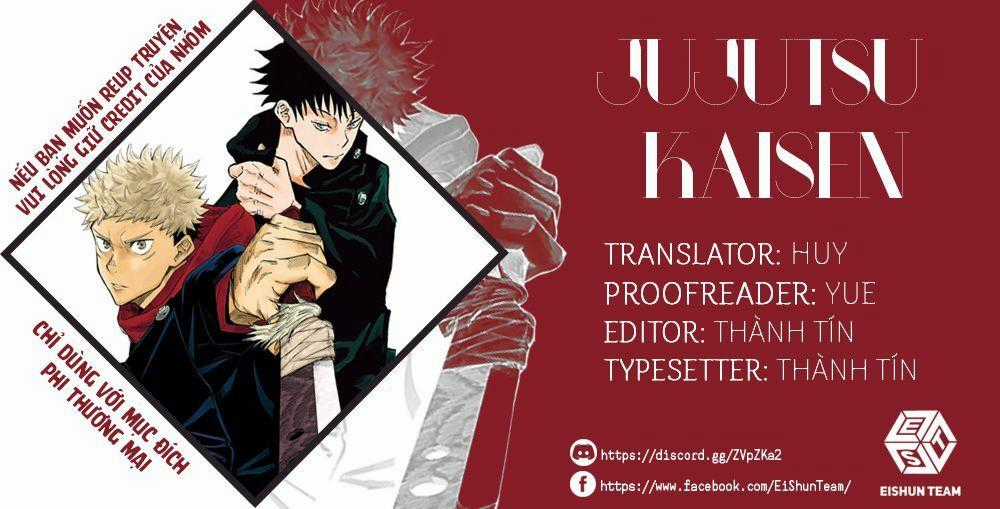 Jujutsu Kaisen - Chú Thuật Hồi Chiến Chapter 22 trang 1