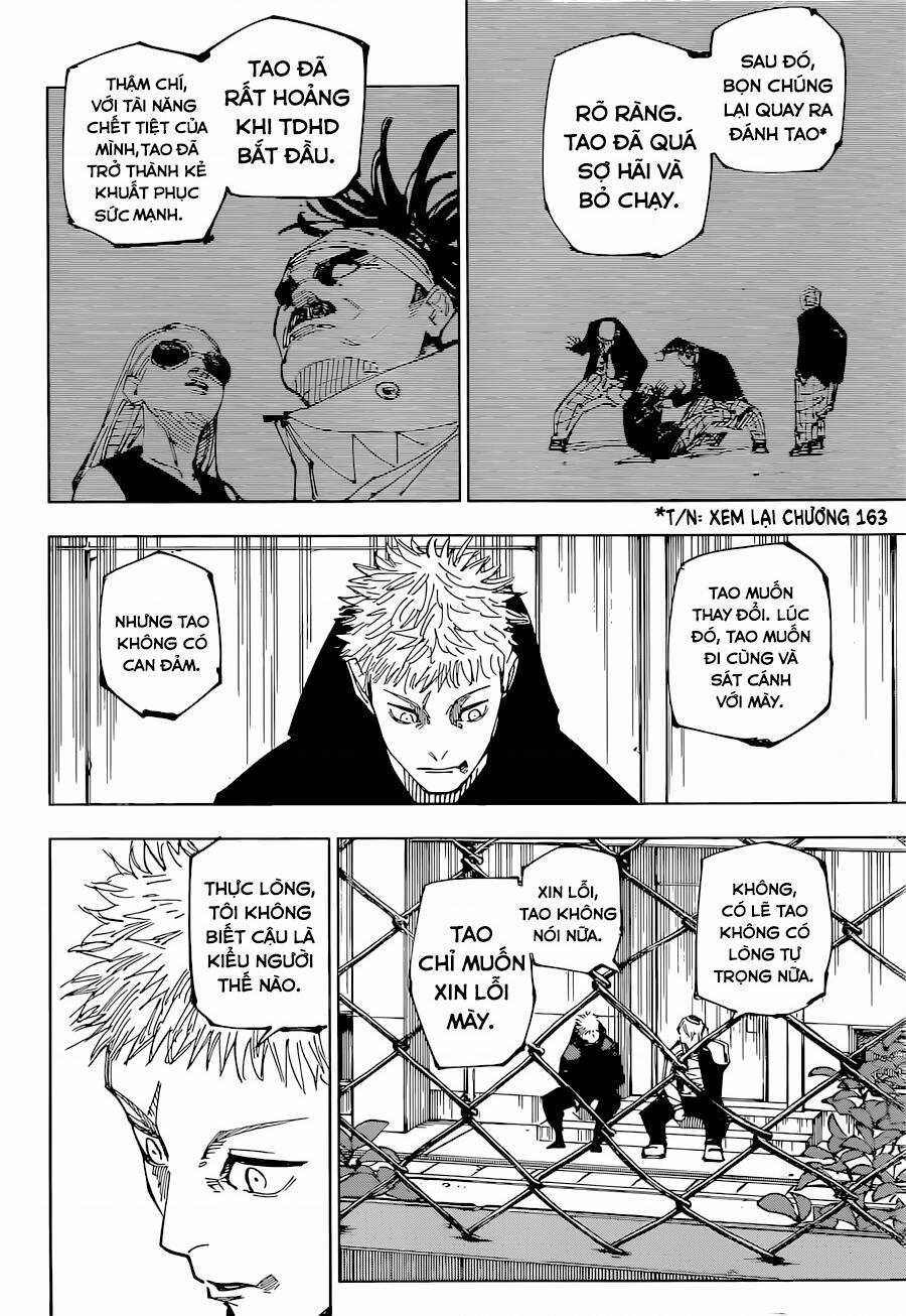 Jujutsu Kaisen - Chú Thuật Hồi Chiến Chapter 220 trang 14