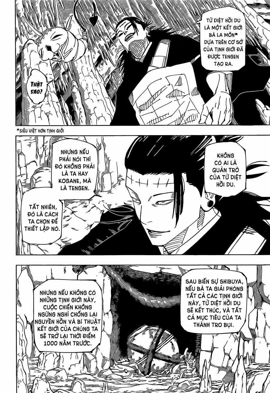 Jujutsu Kaisen - Chú Thuật Hồi Chiến Chapter 220 trang 4