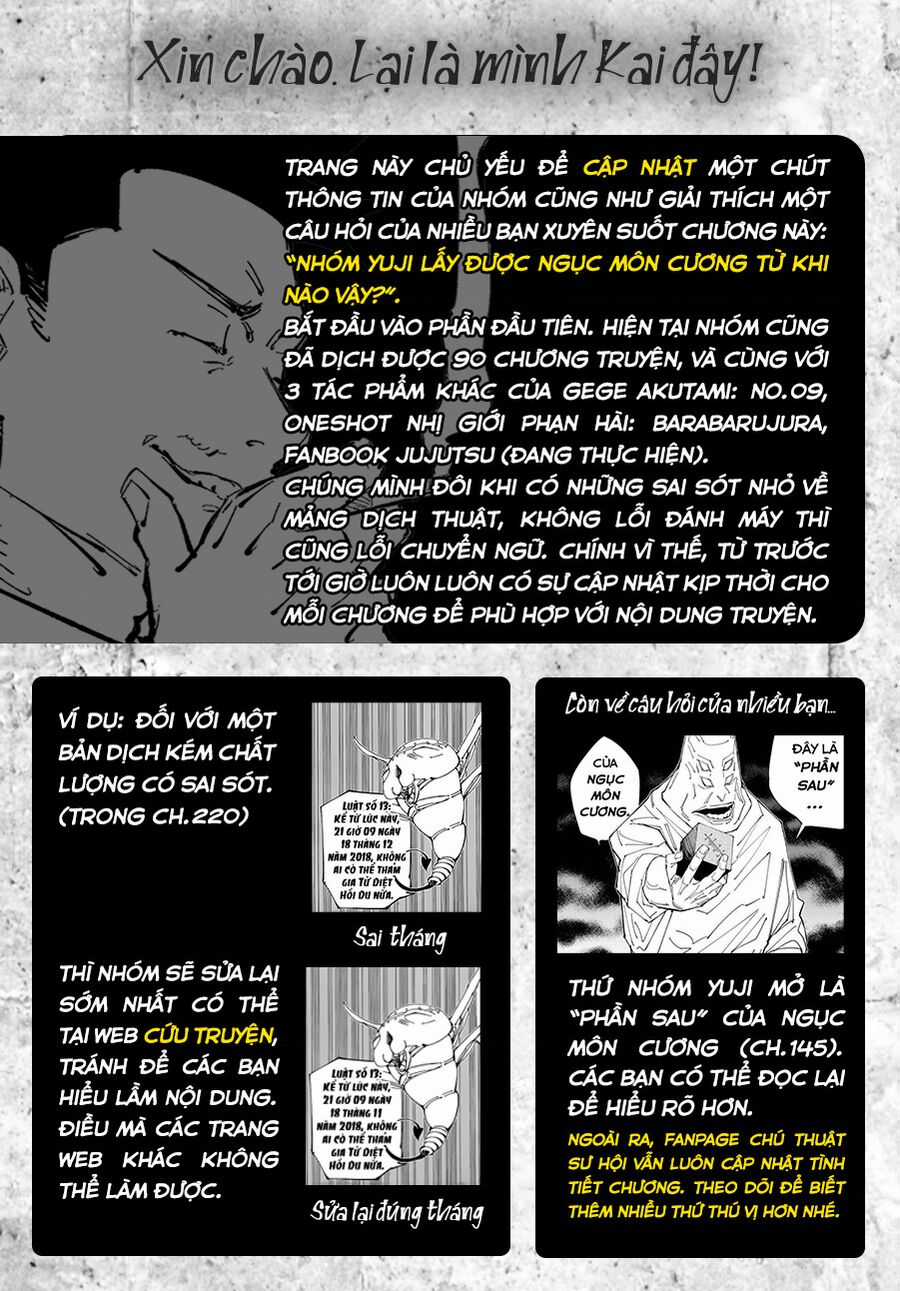 Jujutsu Kaisen - Chú Thuật Hồi Chiến Chapter 221 trang 19