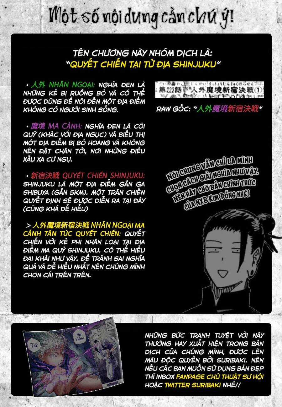 Jujutsu Kaisen - Chú Thuật Hồi Chiến Chapter 223 trang 18