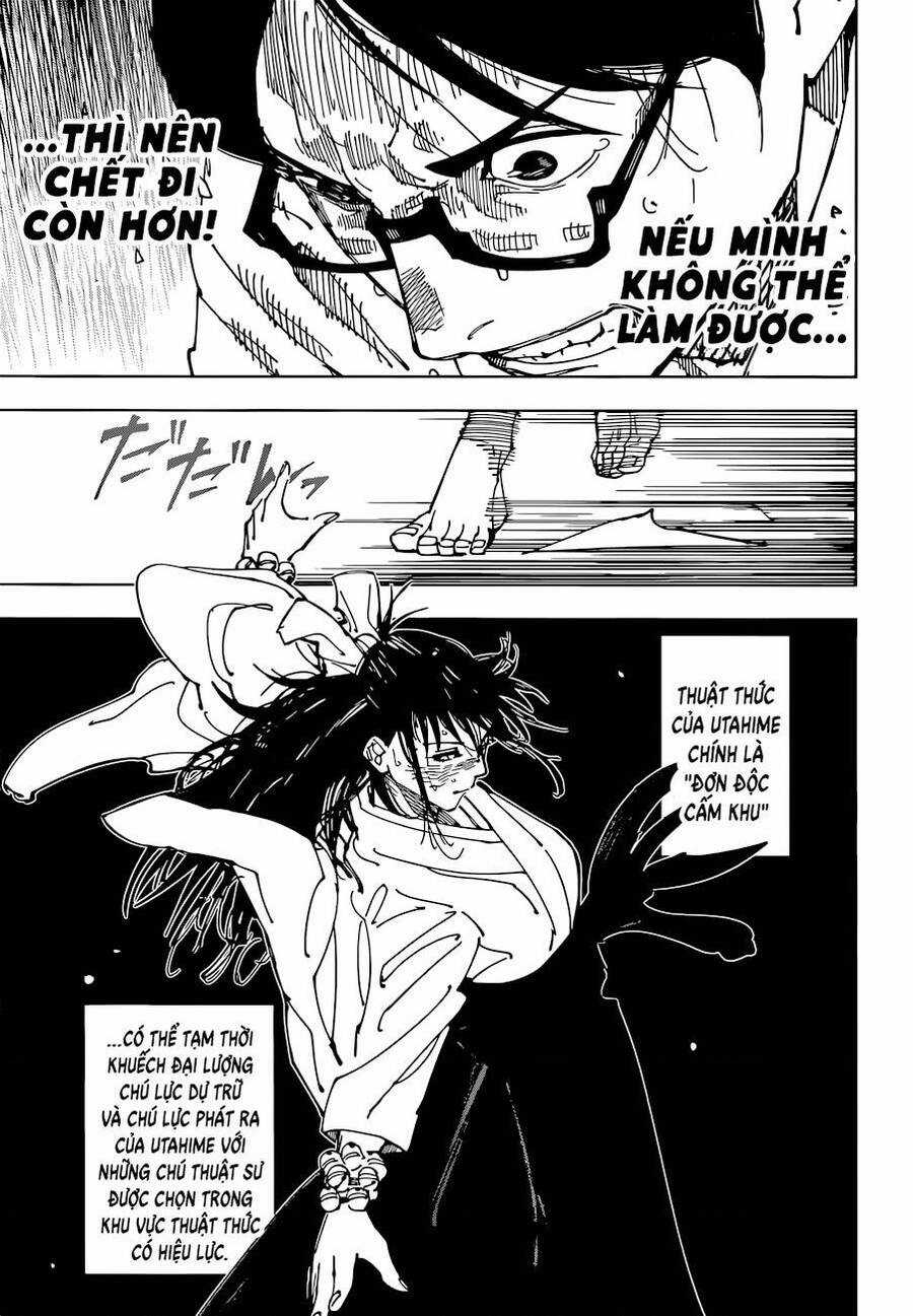 Jujutsu Kaisen - Chú Thuật Hồi Chiến Chapter 223 trang 9