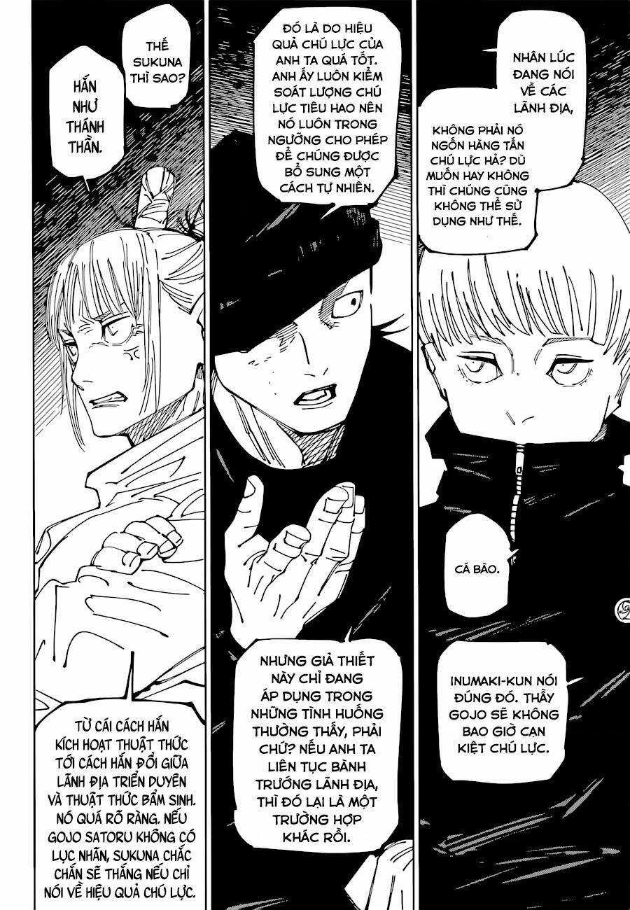 Jujutsu Kaisen - Chú Thuật Hồi Chiến Chapter 225 trang 10