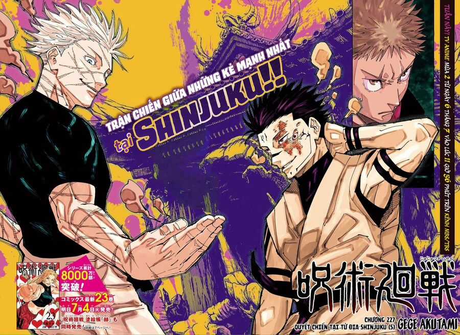 Jujutsu Kaisen - Chú Thuật Hồi Chiến Chapter 227 trang 3