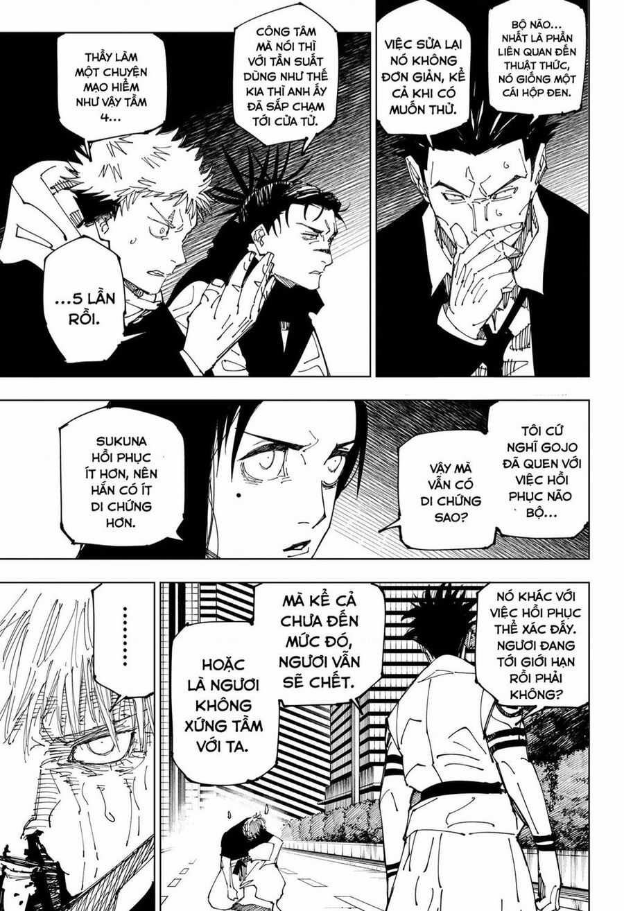 Jujutsu Kaisen - Chú Thuật Hồi Chiến Chapter 230 trang 11