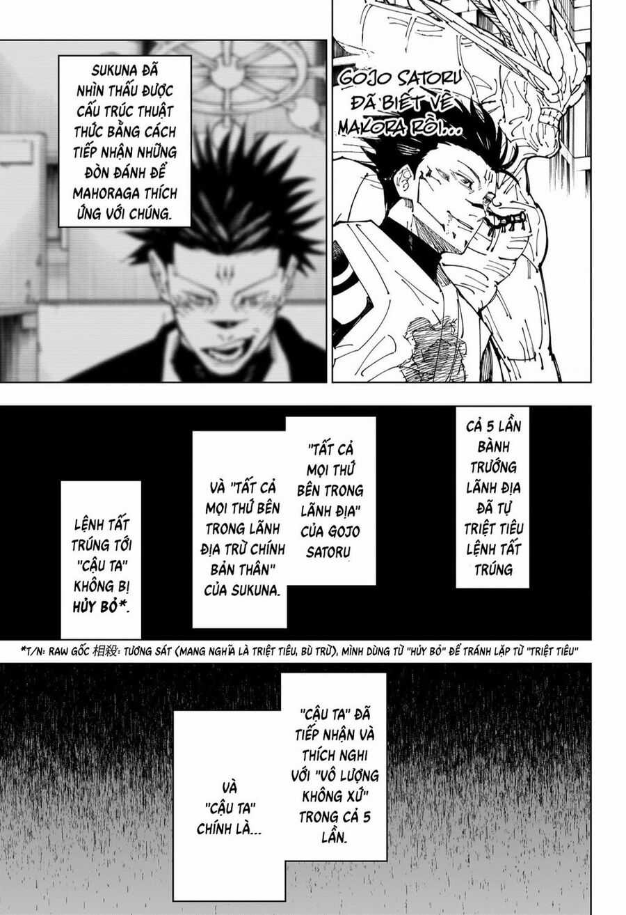 Jujutsu Kaisen - Chú Thuật Hồi Chiến Chapter 230 trang 3