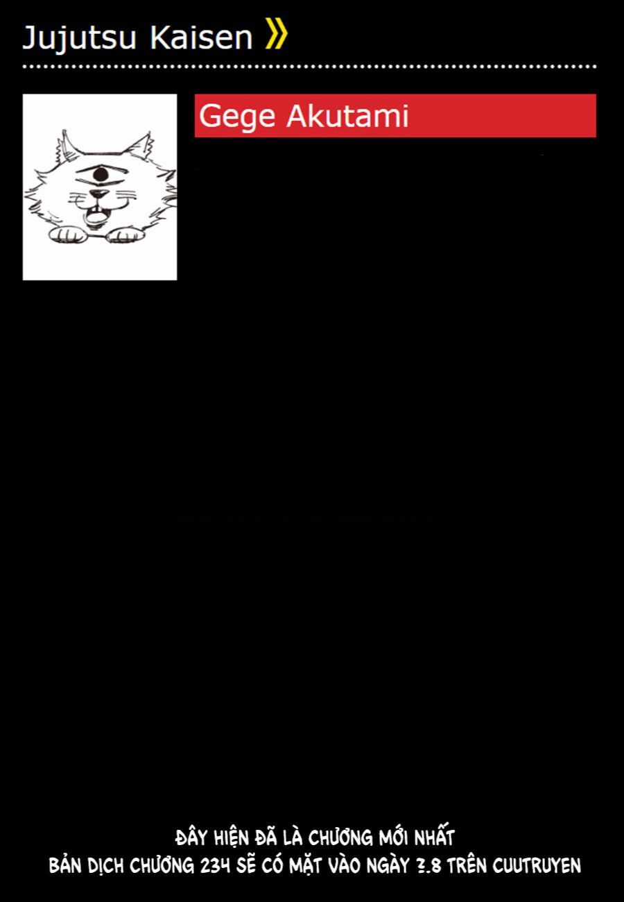 Jujutsu Kaisen - Chú Thuật Hồi Chiến Chapter 233 trang 21