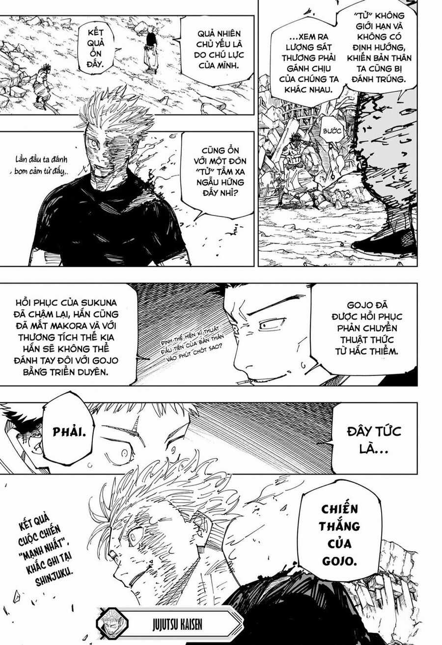 Jujutsu Kaisen - Chú Thuật Hồi Chiến Chapter 235 trang 18