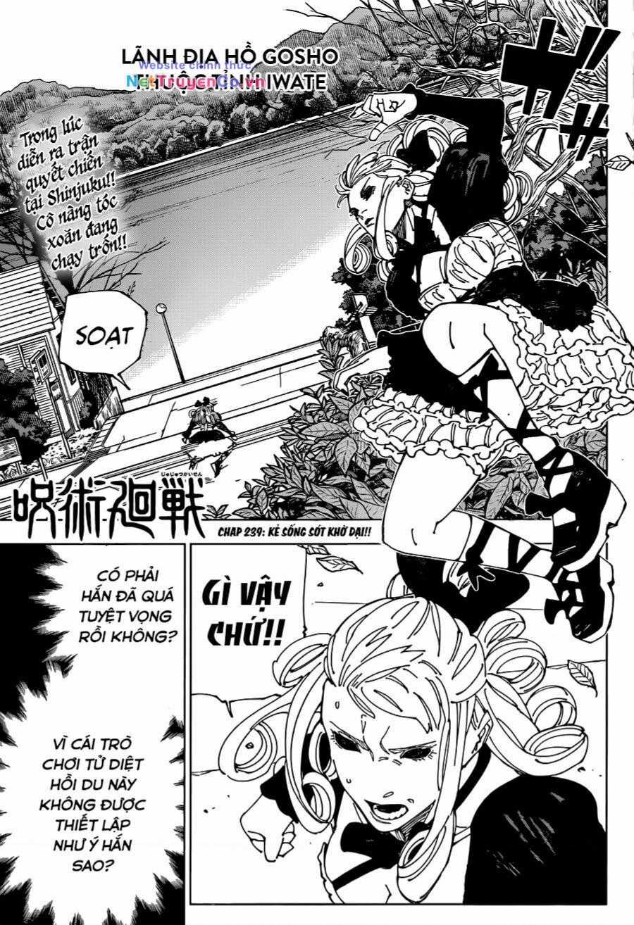 Jujutsu Kaisen - Chú Thuật Hồi Chiến Chapter 239 trang 1