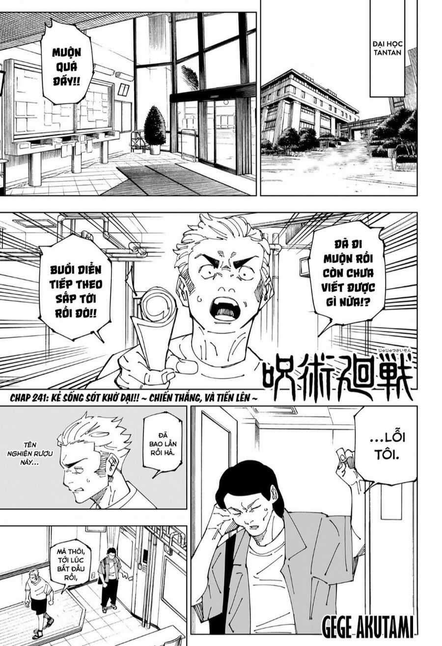 Jujutsu Kaisen - Chú Thuật Hồi Chiến Chapter 241 trang 2