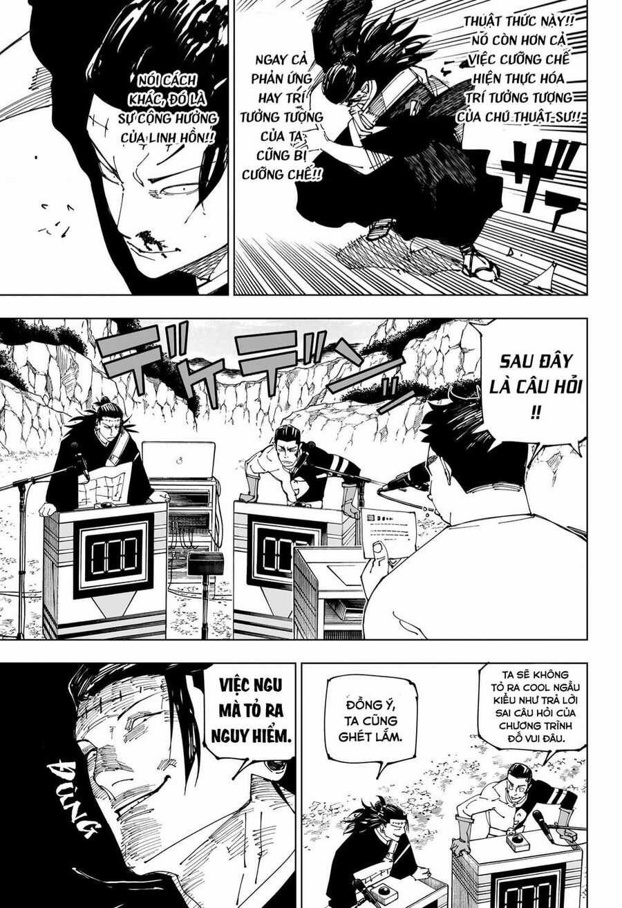 Jujutsu Kaisen - Chú Thuật Hồi Chiến Chapter 242 trang 9