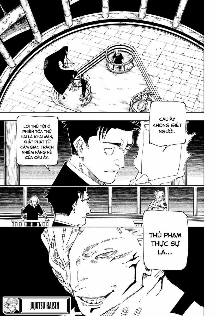 Jujutsu Kaisen - Chú Thuật Hồi Chiến Chapter 244 trang 20