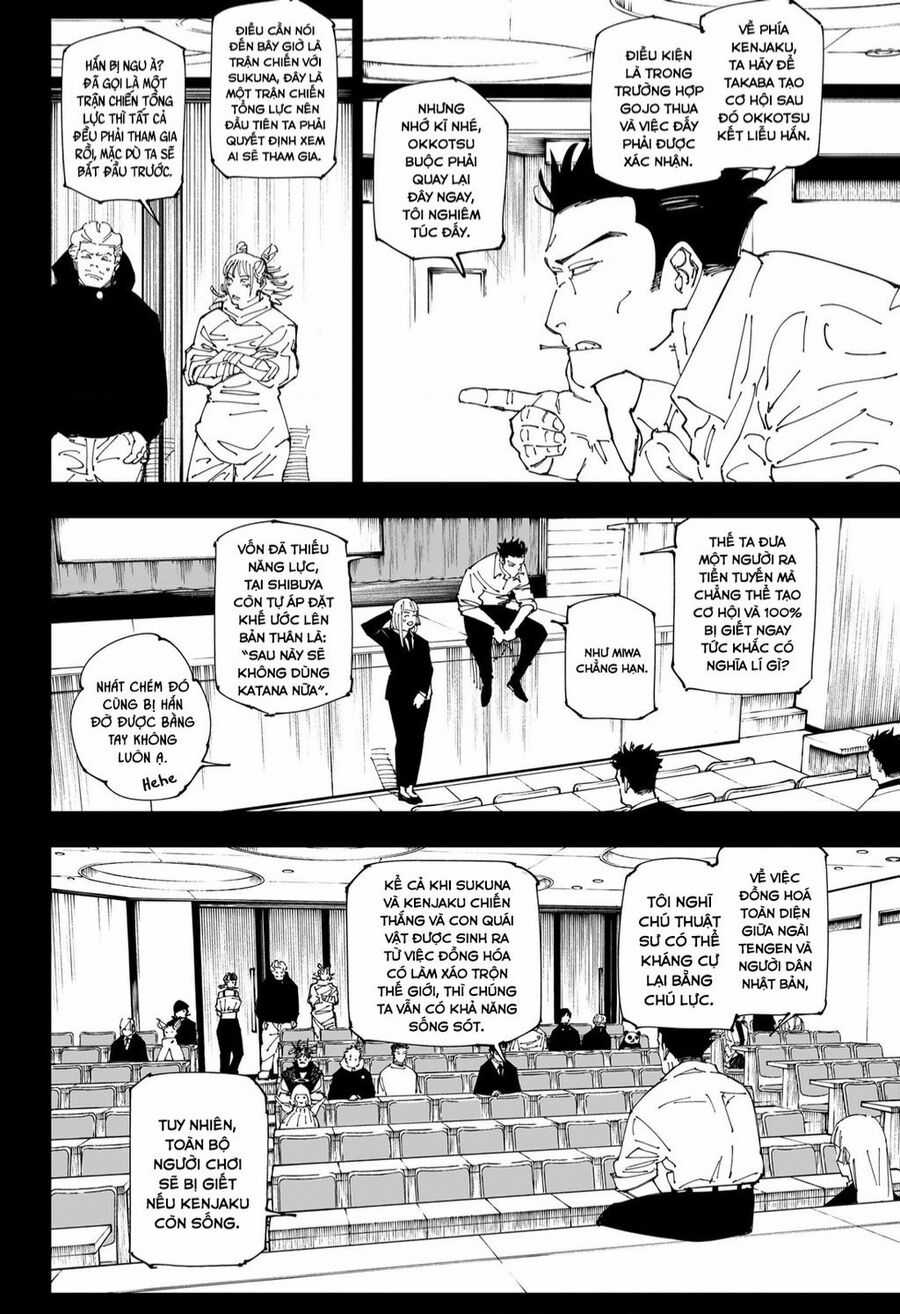 Jujutsu Kaisen - Chú Thuật Hồi Chiến Chapter 244 trang 3