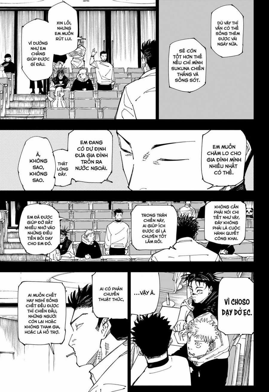 Jujutsu Kaisen - Chú Thuật Hồi Chiến Chapter 244 trang 4