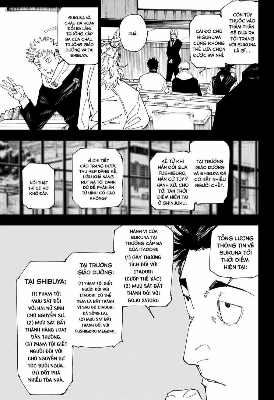 Jujutsu Kaisen - Chú Thuật Hồi Chiến Chapter 244 trang 6