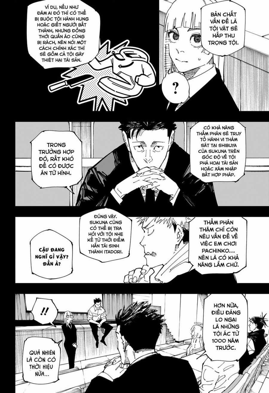 Jujutsu Kaisen - Chú Thuật Hồi Chiến Chapter 244 trang 9