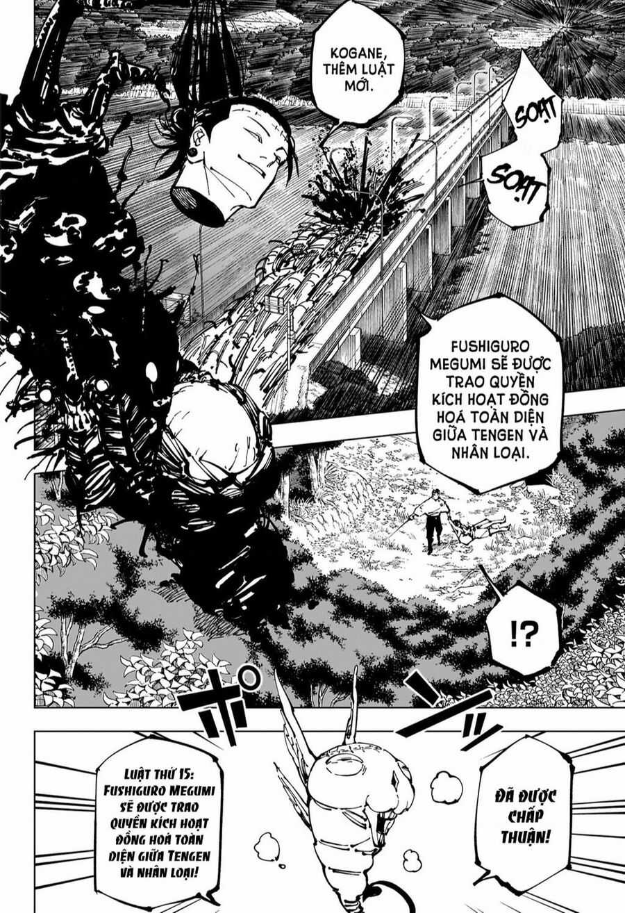 Jujutsu Kaisen - Chú Thuật Hồi Chiến Chapter 249 trang 4