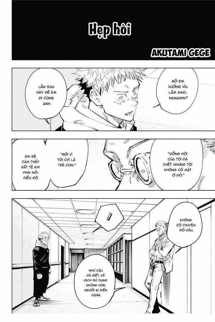 Jujutsu Kaisen - Chú Thuật Hồi Chiến Chapter 25 trang 3